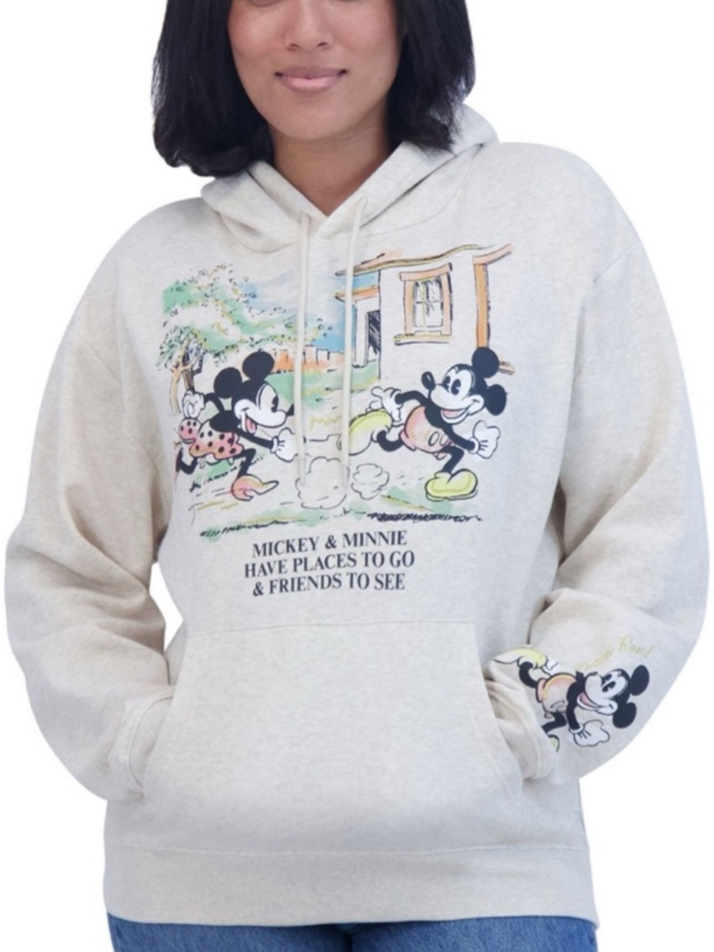 Disney Mickey & Minnie Gotta Run Hoodie